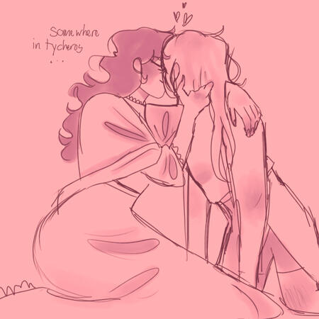 shaded sketch (two characters